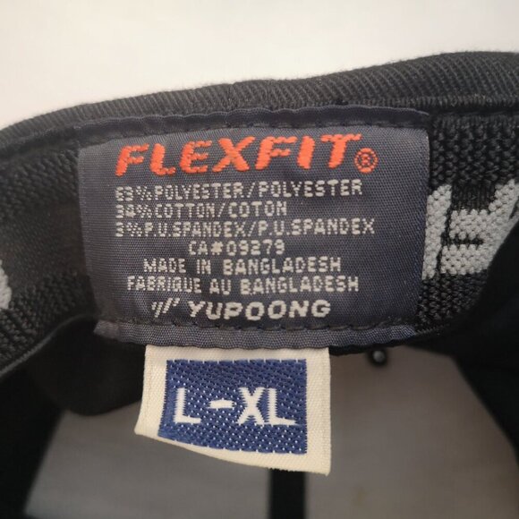 2 / $30.00 - Flex Fit Yupoong Unisex Black Size Large/XL Baseball Hat - Picture 3 of 5
